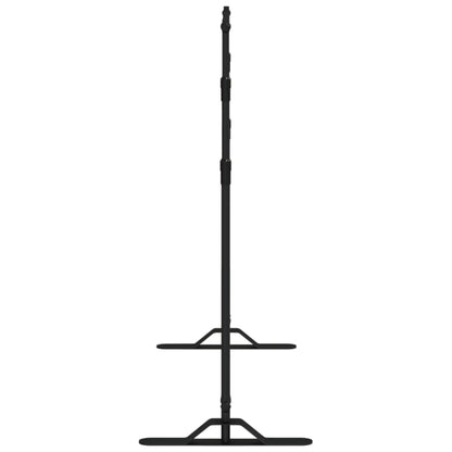 Backdrop Stands 2 pcs Black 254x243 cm Steel