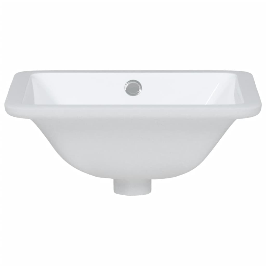 Bathroom Sink White 36.5x32x15.5 cm Rectangular Ceramic