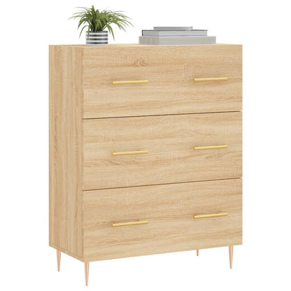 Sideboard Sonoma Oak 69.5x34x90 cm Engineered Wood