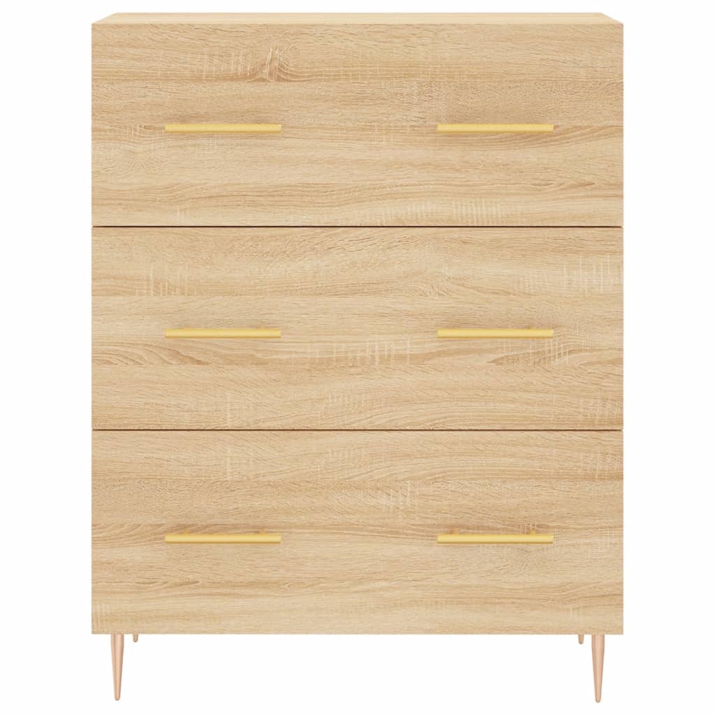 Sideboard Sonoma Oak 69.5x34x90 cm Engineered Wood