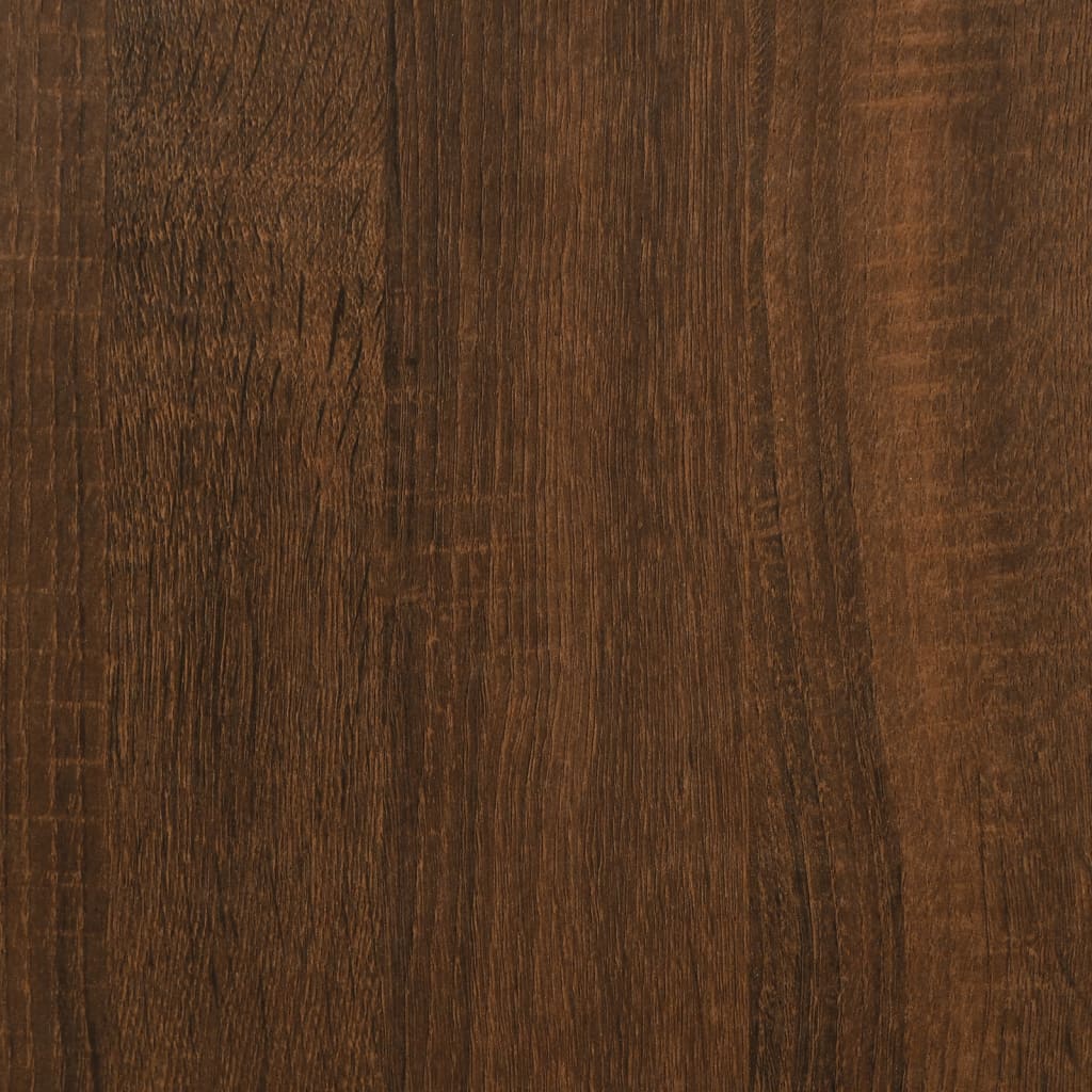 Sideboard Brown Oak 69.5x34x90 cm Engineered Wood