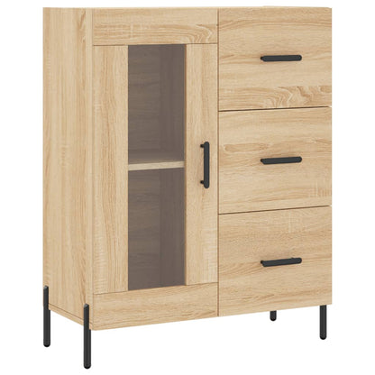 Sideboard Sonoma Oak 69.5x34x90 cm Engineered Wood