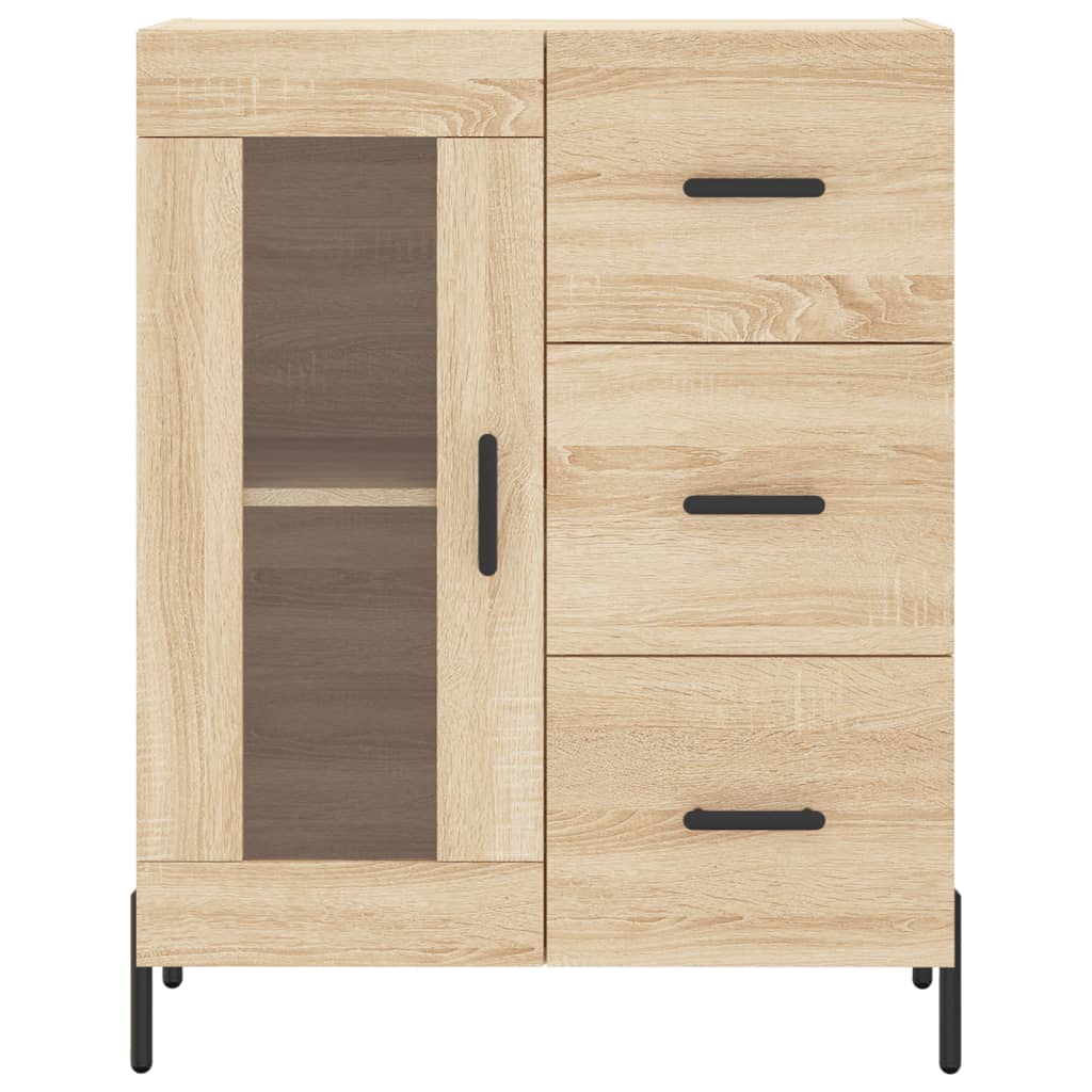 Sideboard Sonoma Oak 69.5x34x90 cm Engineered Wood