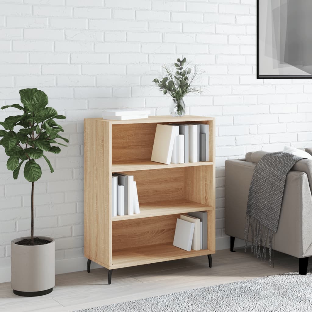 Shelf Cabinet Sonoma Oak 69.5x32.5x90 cm Engineered Wood