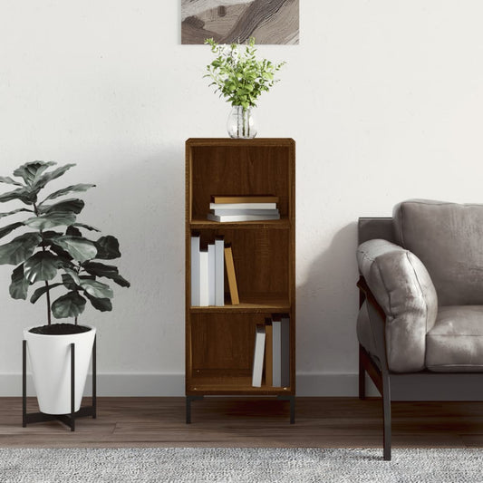 Sideboard Brown Oak 34.5x32.5x90 cm Engineered Wood