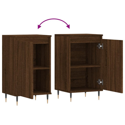 Sideboards 2 pcs Brown Oak 40x35x70 cm Engineered Wood