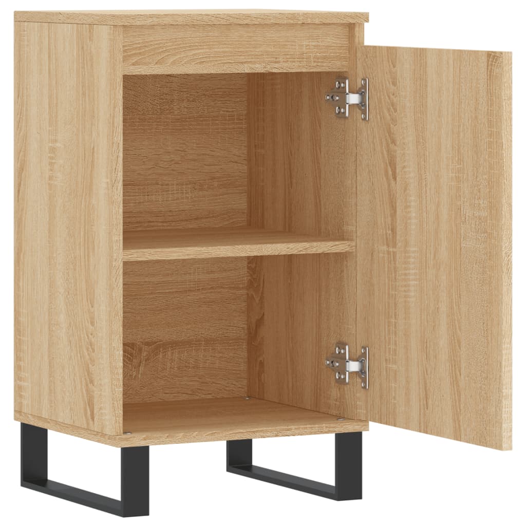 Sideboards 2 pcs Sonoma Oak 40x35x70 cm Engineered Wood