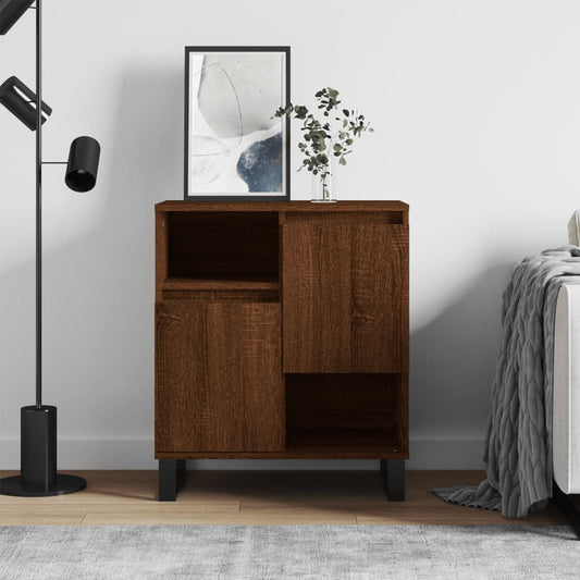 Sideboard Brown Oak 60x35x70 cm Engineered Wood