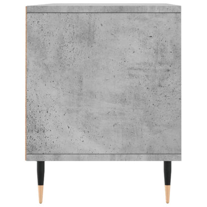 TV Cabinet Concrete Grey 100x34.5x44.5 cm Engineered Wood