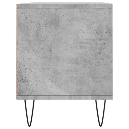 TV Cabinet Concrete Grey 100x34.5x44.5 cm Engineered Wood