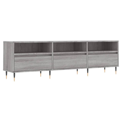 TV Cabinet Grey Sonoma 150x30x44.5 cm Engineered Wood