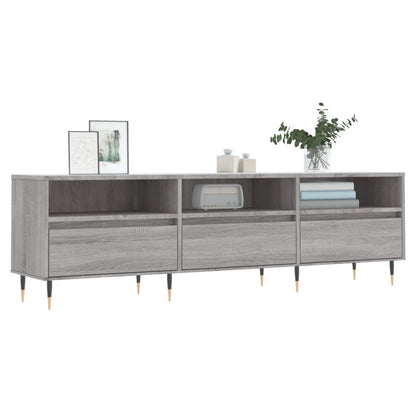 TV Cabinet Grey Sonoma 150x30x44.5 cm Engineered Wood