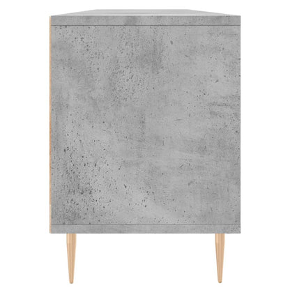 TV Cabinet Concrete Grey 150x30x44.5 cm Engineered Wood