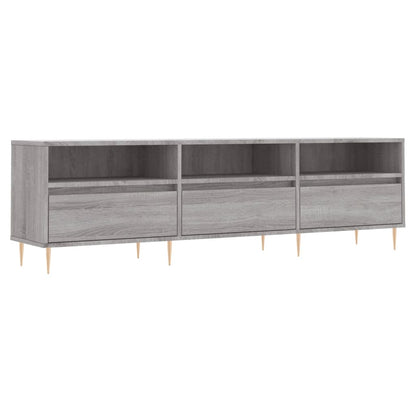 TV Cabinet Grey Sonoma 150x30x44.5 cm Engineered Wood