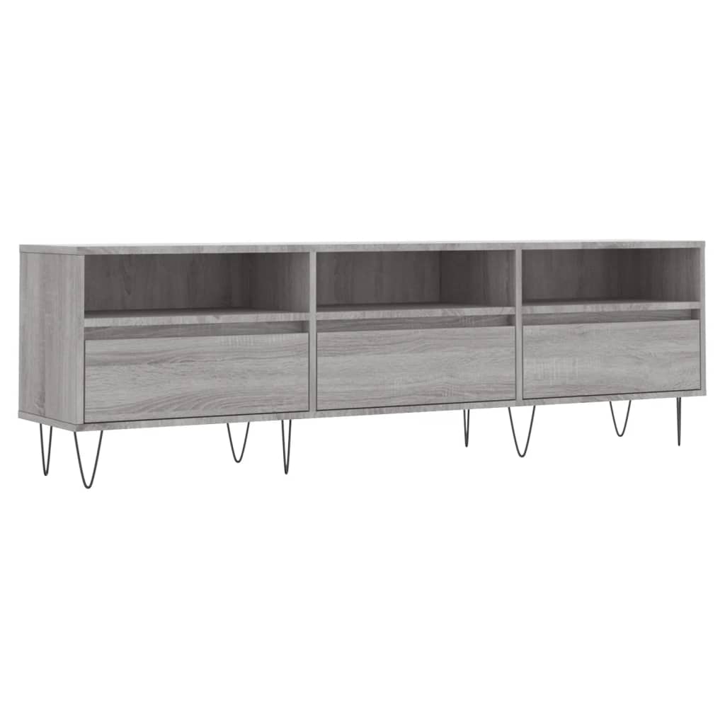 TV Cabinet Grey Sonoma 150x30x44.5 cm Engineered Wood