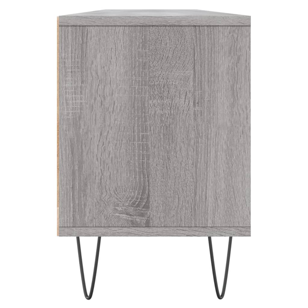 TV Cabinet Grey Sonoma 150x30x44.5 cm Engineered Wood