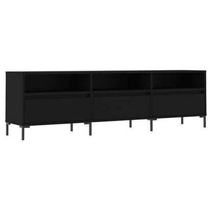 TV Cabinet Black 150x30x44.5 cm Engineered Wood