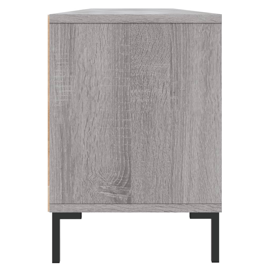 TV Cabinet Grey Sonoma 150x30x44.5 cm Engineered Wood