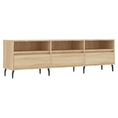 TV Cabinet Sonoma Oak 150x30x44.5 cm Engineered Wood