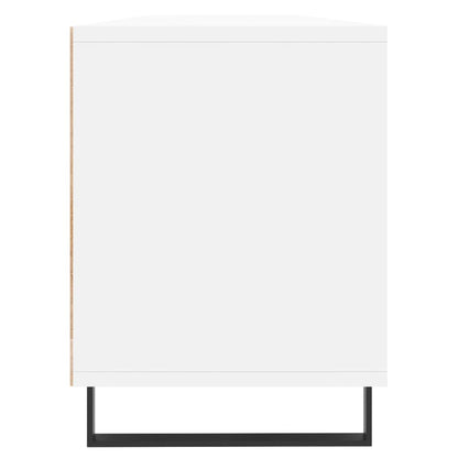 TV Cabinet White 150x30x44.5 cm Engineered Wood