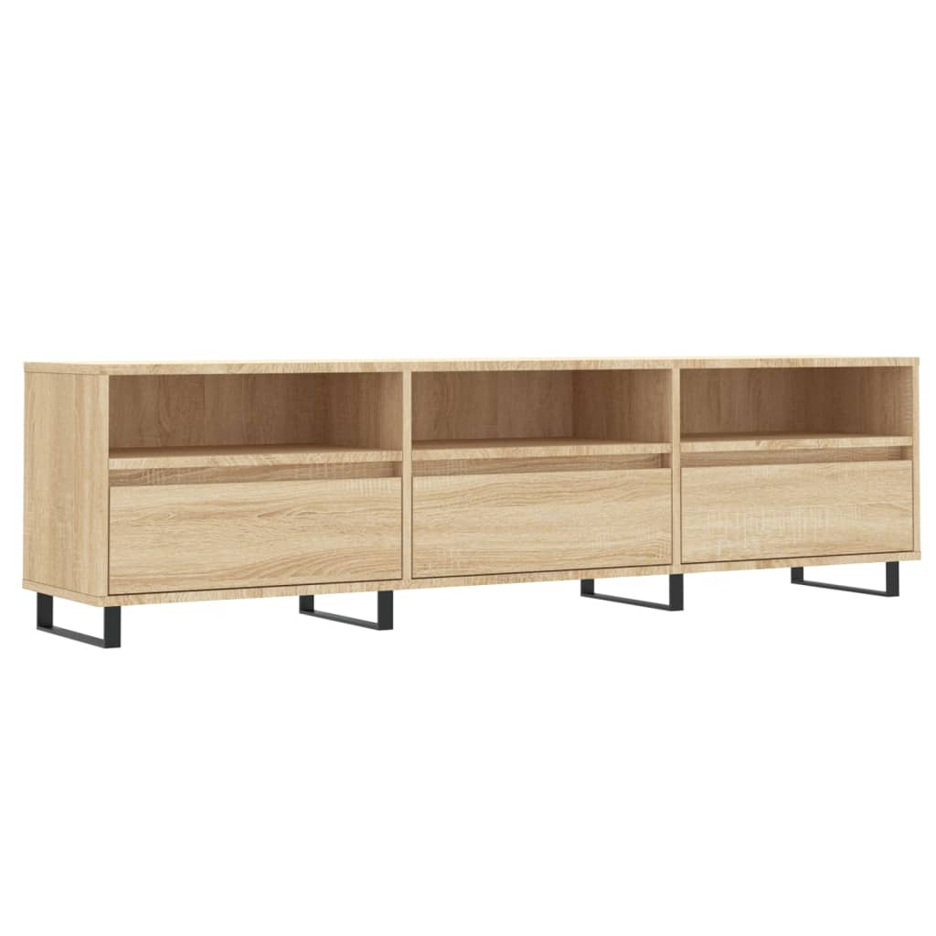 TV Cabinet Sonoma Oak 150x30x44.5 cm Engineered Wood