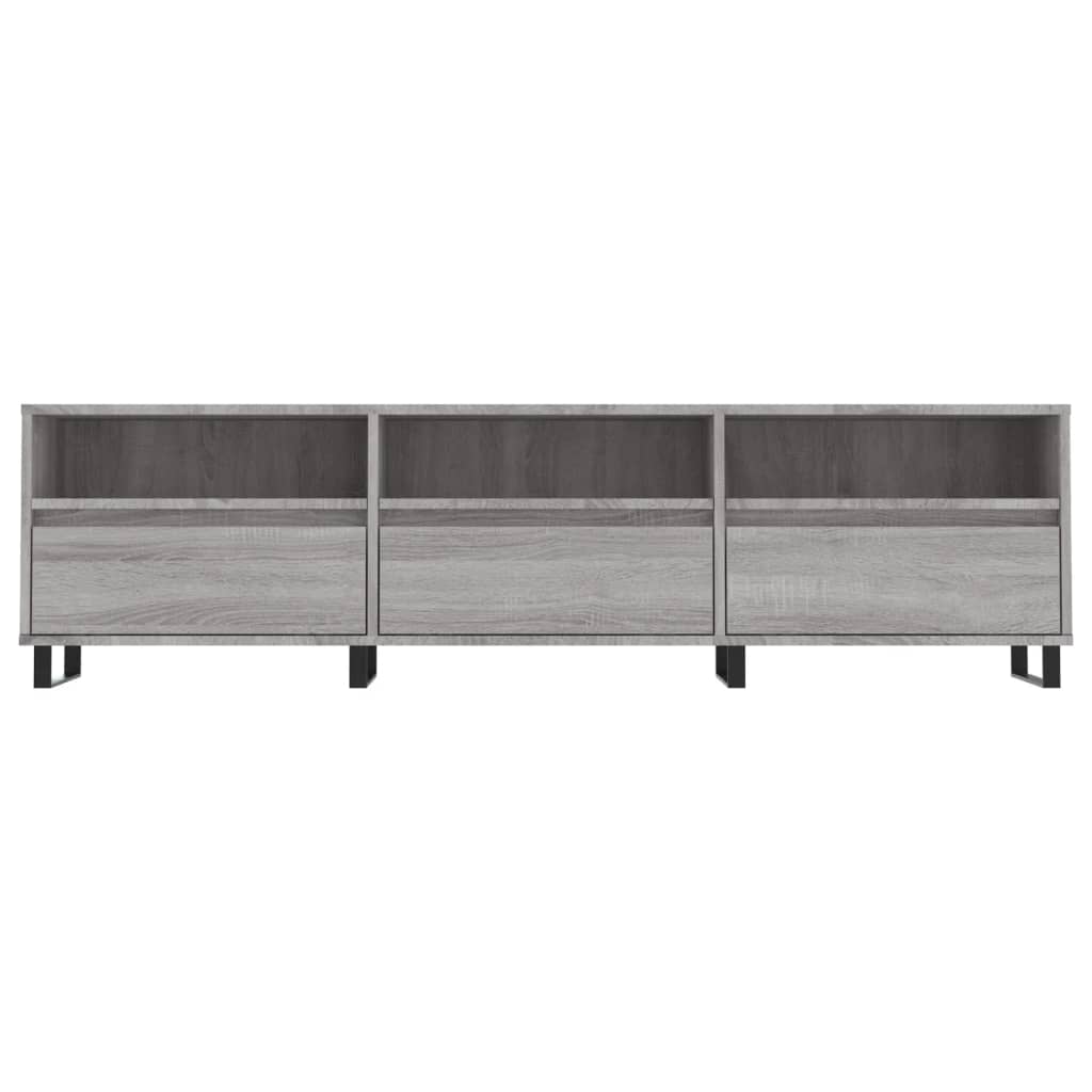 TV Cabinet Grey Sonoma 150x30x44.5 cm Engineered Wood