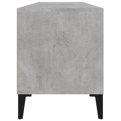 TV Cabinet Concrete Grey 100x34.5x44.5 cm Engineered Wood