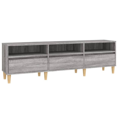 TV Cabinet Grey Sonoma 150x30x44.5 cm Engineered Wood