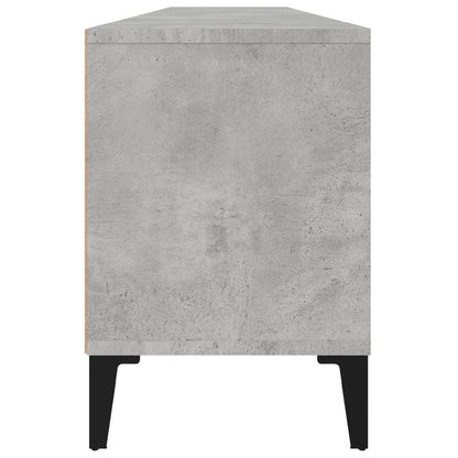 TV Cabinet Concrete Grey 150x30x44.5 cm Engineered Wood