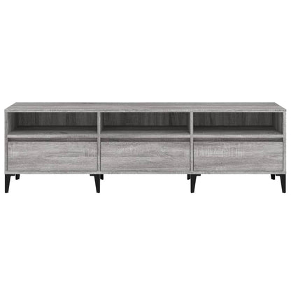 TV Cabinet Grey Sonoma 150x30x44.5 cm Engineered Wood