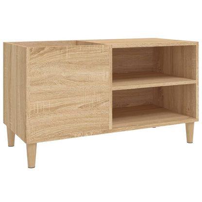 Record Cabinet Sonoma Oak 84.5x38x48 cm Engineered Wood