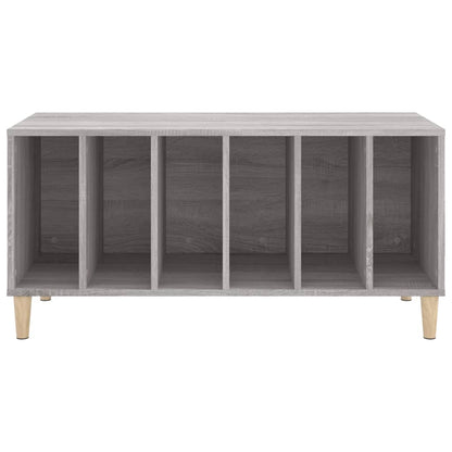 Record Cabinet Grey Sonoma 100x38x48 cm Engineered Wood