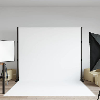 Backdrop Stand Black 254x243 cm Steel