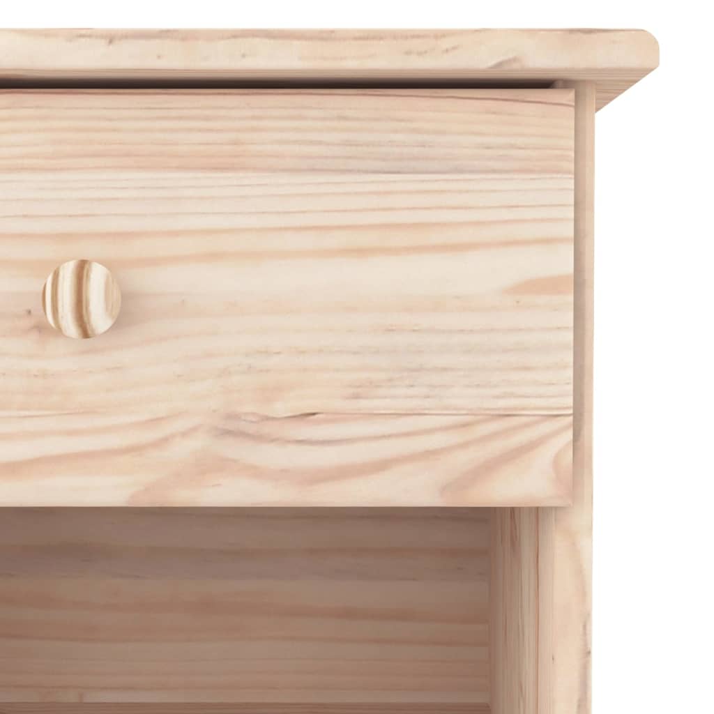 Bedside Cabinet ALTA 41x35x41 cm Solid Wood Pine