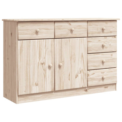 Sideboard "ALTA" 112x35x73 cm Solid Wood Pine