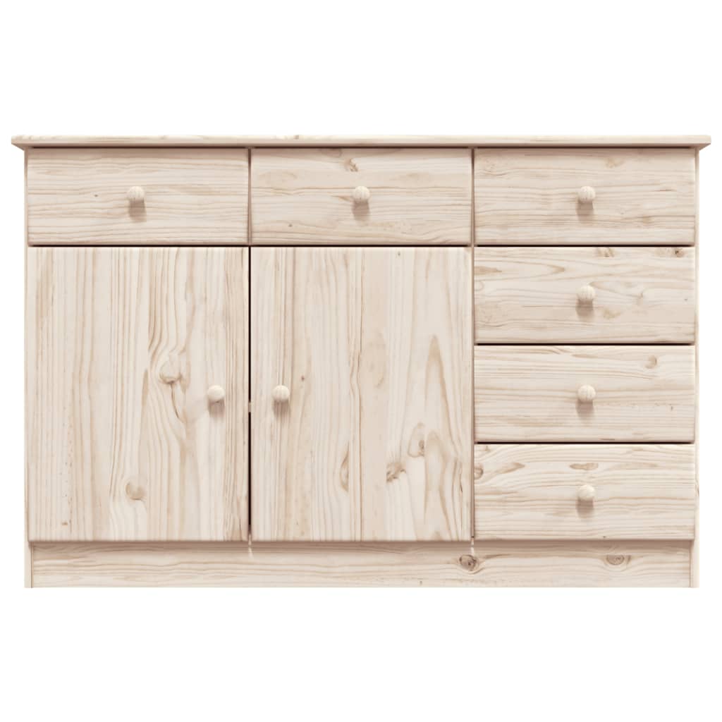 Sideboard "ALTA" 112x35x73 cm Solid Wood Pine