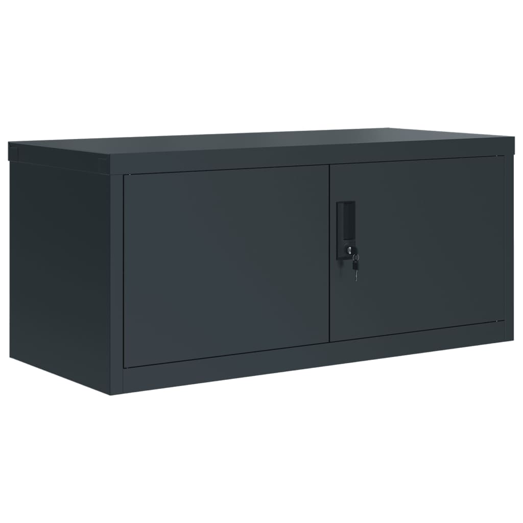 File Cabinet Anthracite 90x40x40 cm Steel