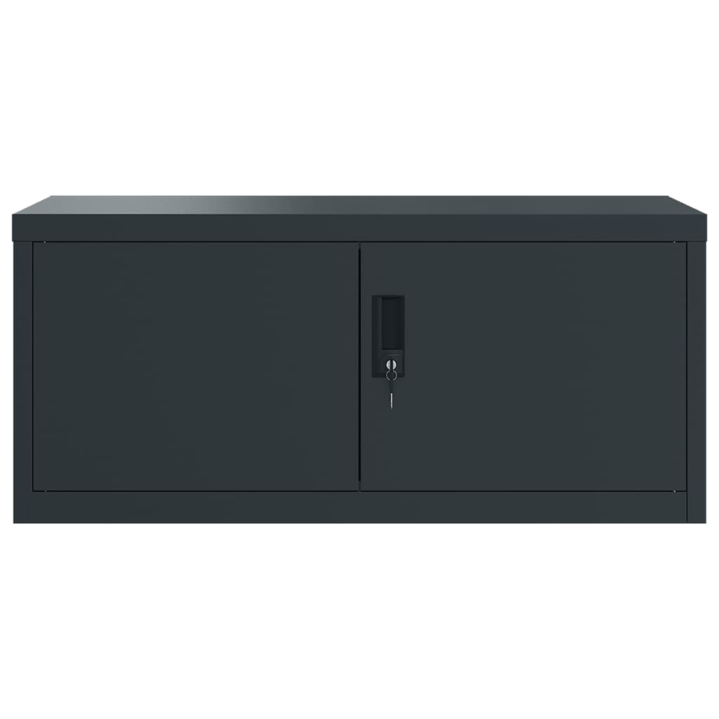 File Cabinet Anthracite 90x40x40 cm Steel