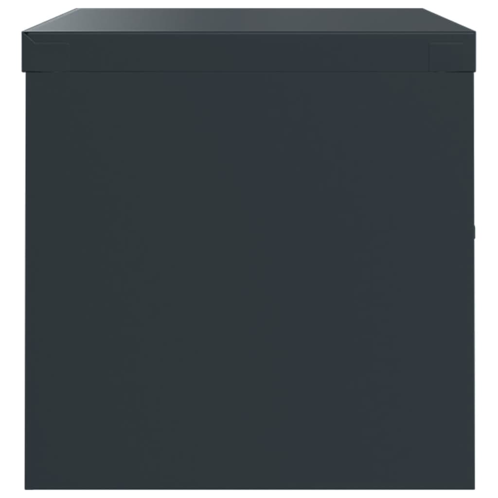 File Cabinet Anthracite 90x40x40 cm Steel