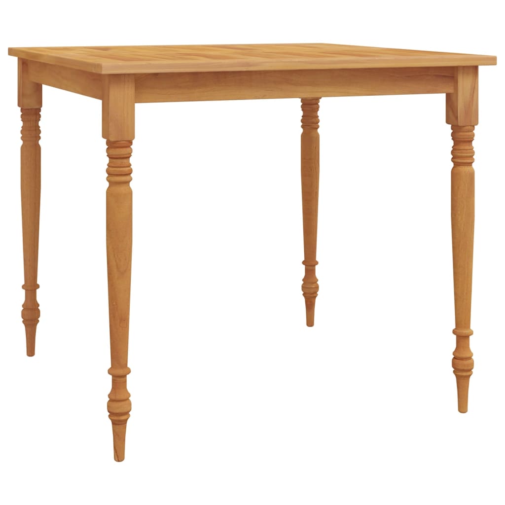 Batavia Table 85x85x75 cm Solid Wood Teak