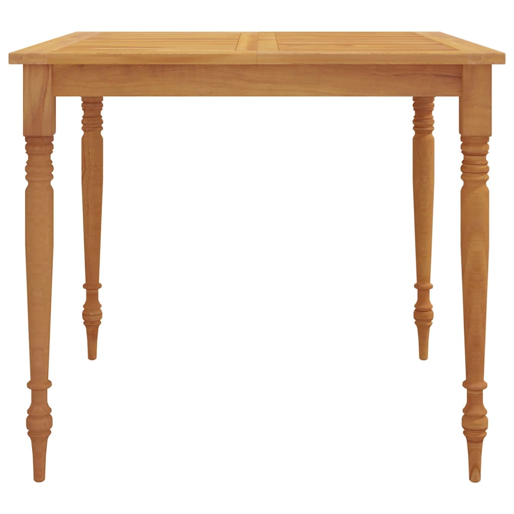 Batavia Table 85x85x75 cm Solid Wood Teak