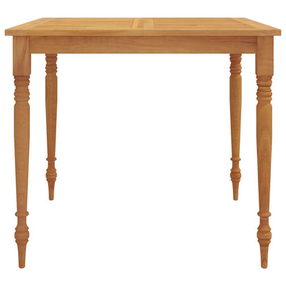 Batavia Table 85x85x75 cm Solid Wood Teak