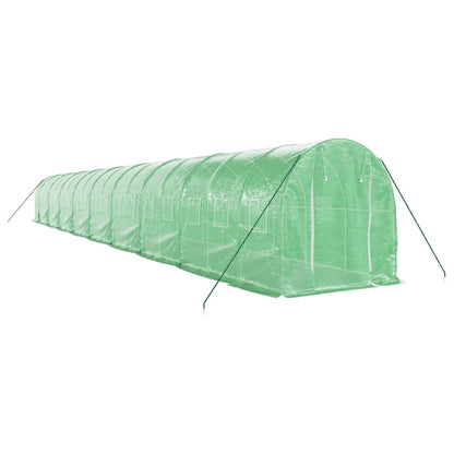 Greenhouse with Steel Frame Green 36 m² 18x2x2 m