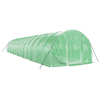 Greenhouse with Steel Frame Green 42 m² 14x3x2 m