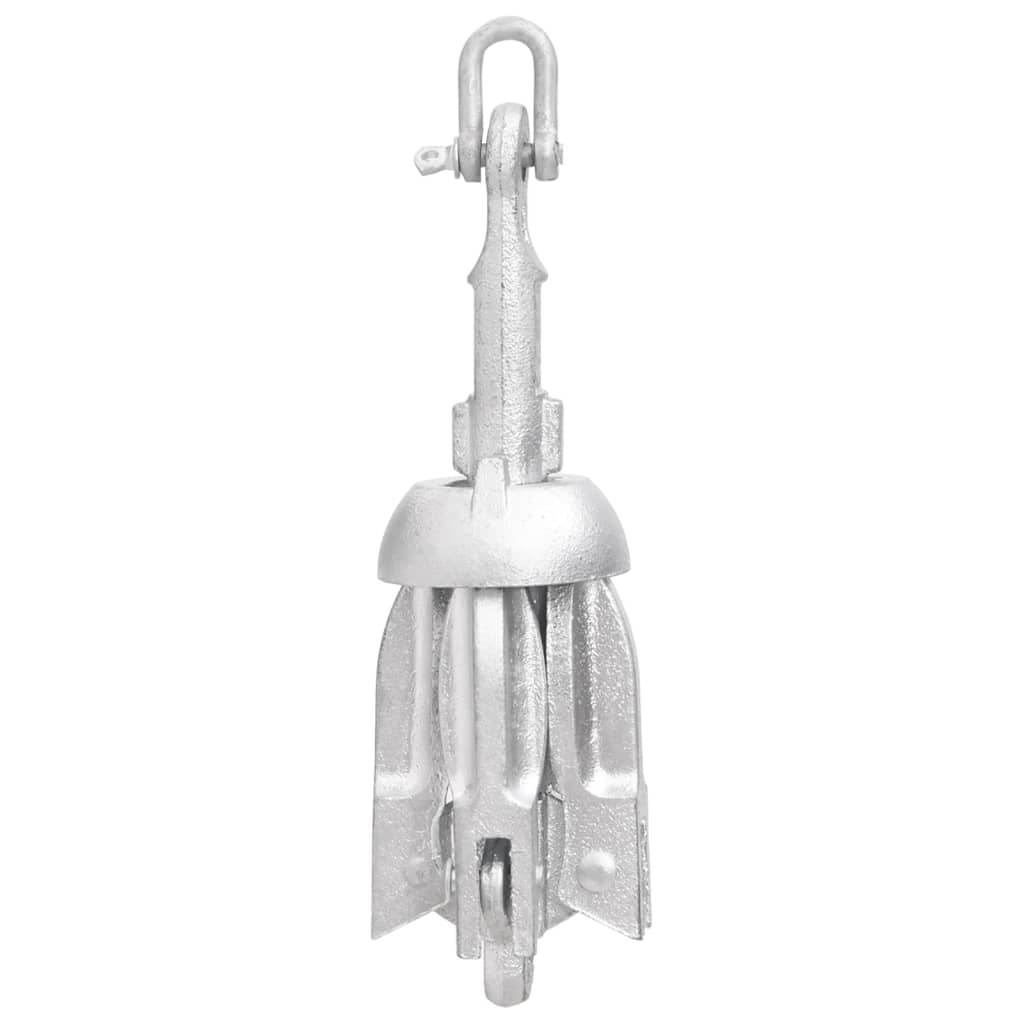 Folding Anchor Silver 0.7 kg Malleable Iron