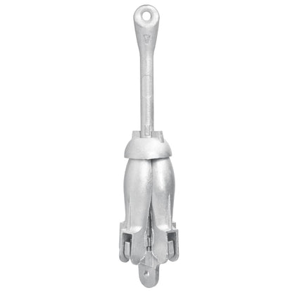 Folding Anchor Silver 4 kg Malleable Iron