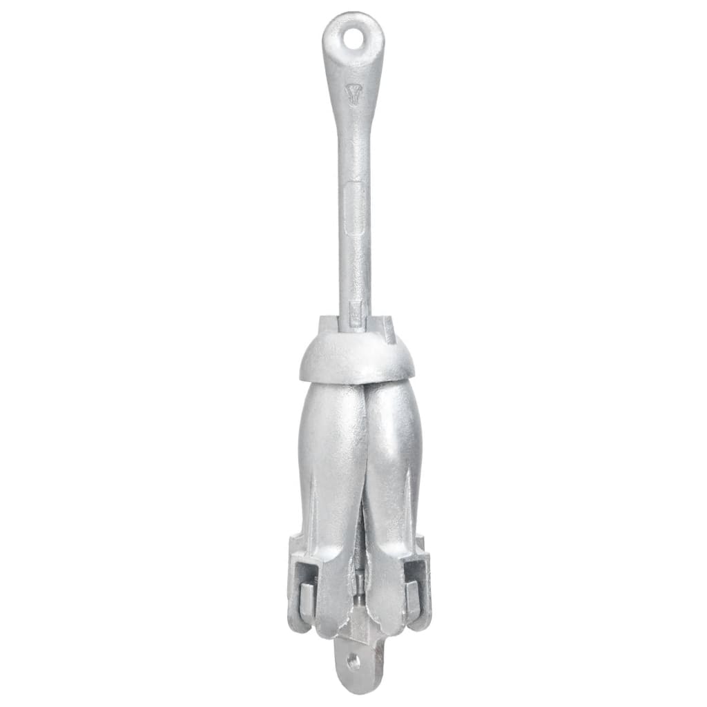 Folding Anchor Silver 6 kg Hot Dip Galvanized Cast Iron