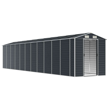 Garden Shed Anthracite 191x980x198 cm Galvanised Steel