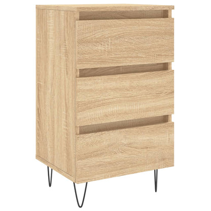 Bedside Cabinet Sonoma Oak 40x35x69 cm Engineered Wood