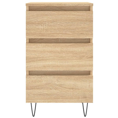 Bedside Cabinet Sonoma Oak 40x35x69 cm Engineered Wood